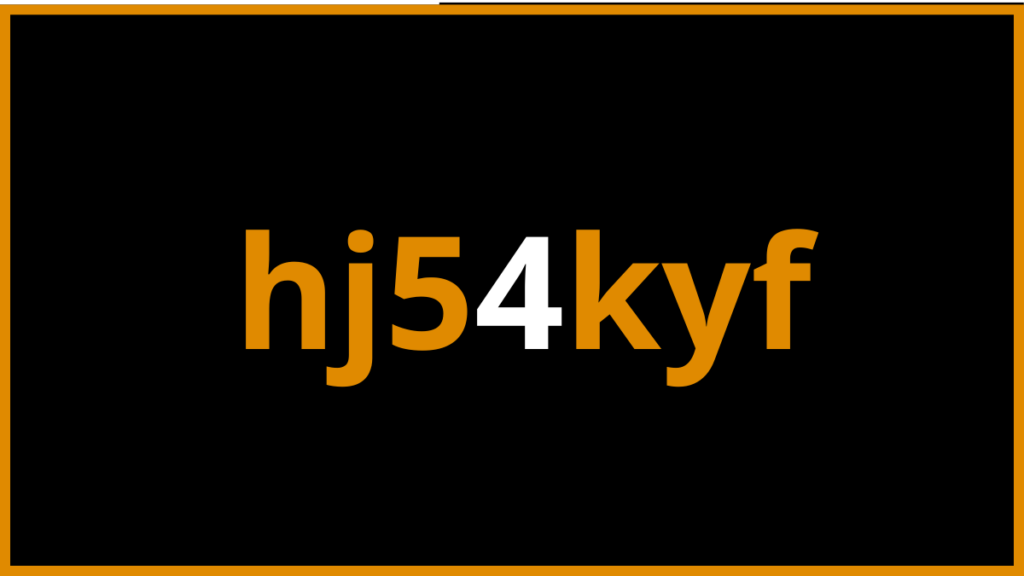 hj54kyf